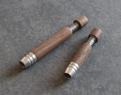 Walnut Spring Loaded Self Eject Pipes