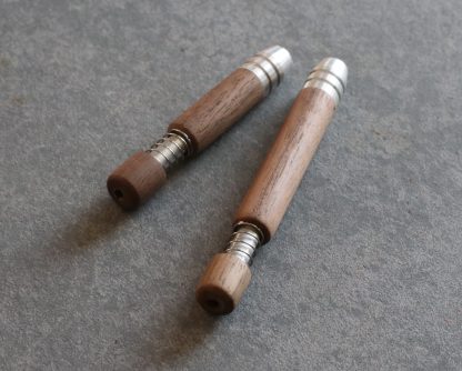 Walnut Spring Loaded Self Eject Pipes