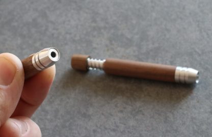 Walnut Spring Loaded Self Eject Pipes