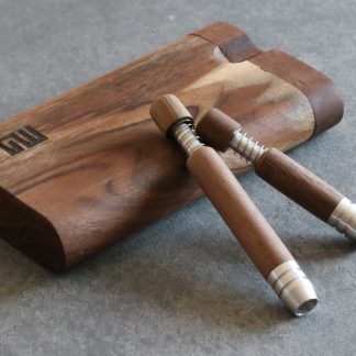 Walnut Spring Loaded Self Eject Pipes