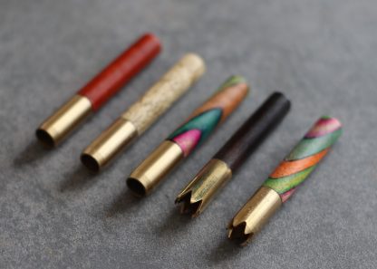 2" Wood & Brass One Hitter Pipes - Image 2