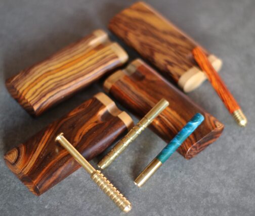Cocobolo Swivel Lid Dugouts