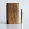 Cocobolo Dugout and Brass Bat