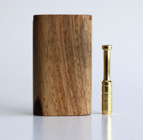 Cocobolo Dugout and Brass Bat