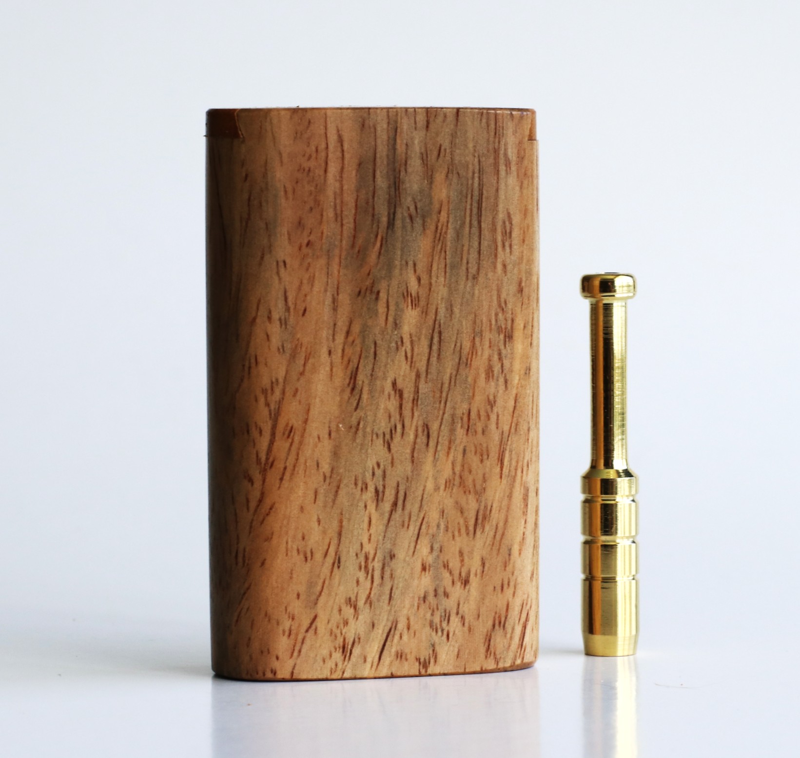 Cocobolo Dugout and Brass Bat
