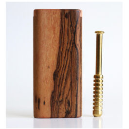 One of a Kind Bocote Dugout & One Hitter Pipe