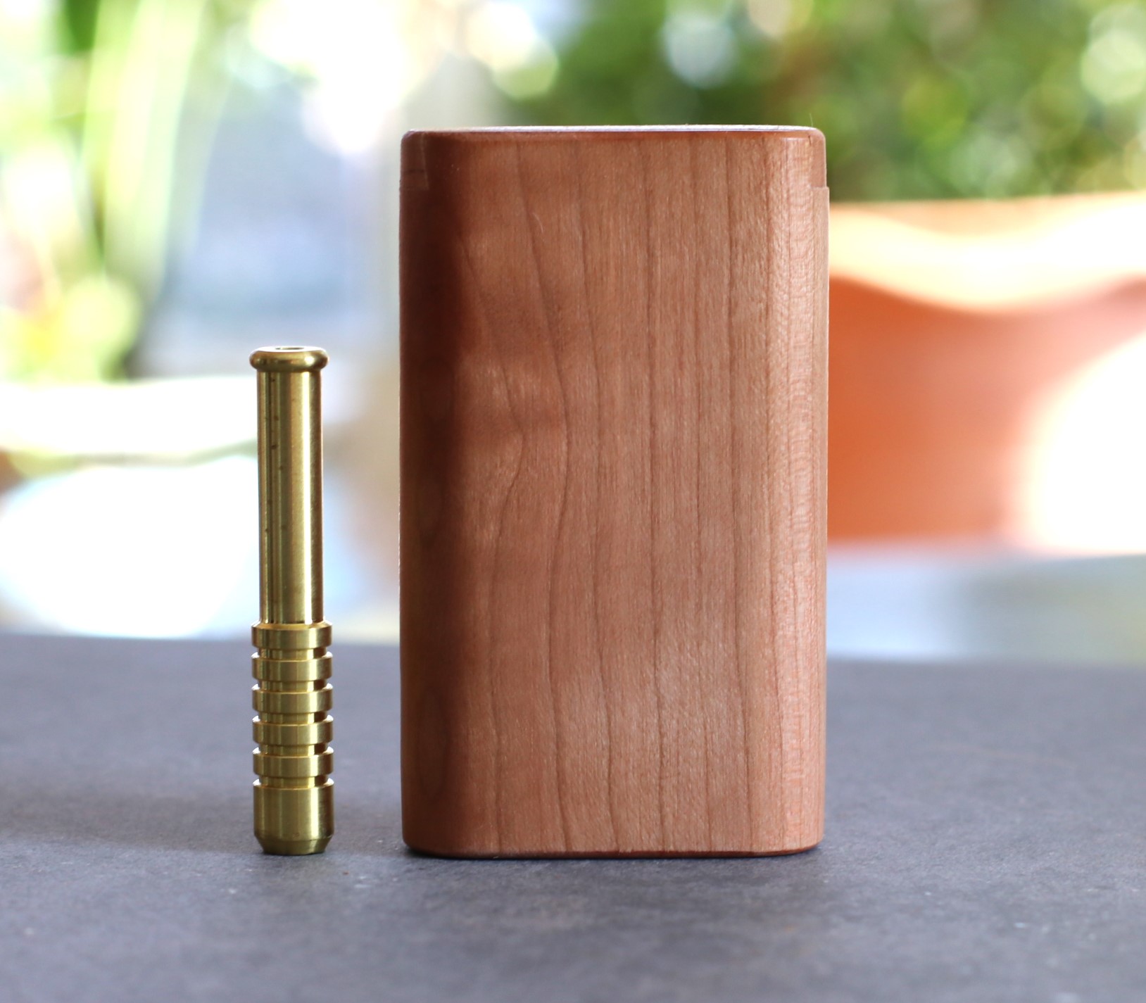 Cherry Wood Slider Lid Dugouts