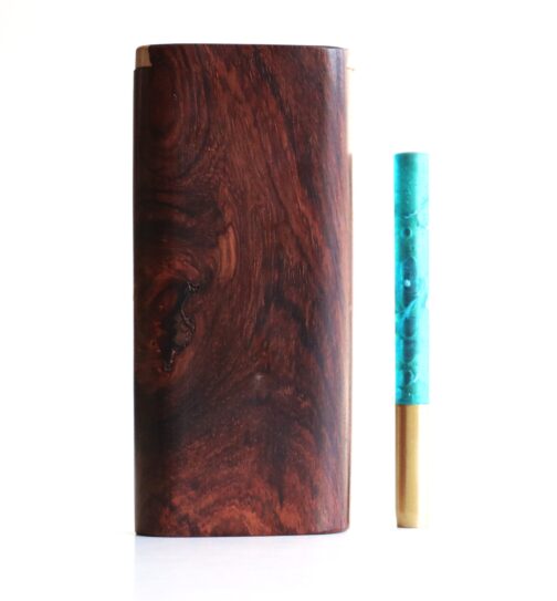 Wood Dugout & Brass Pipe