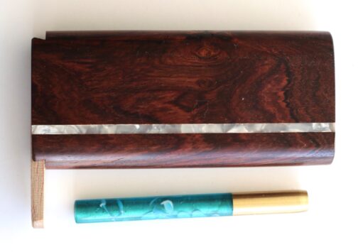 Wood Dugout & Brass Pipe