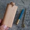 Wood Dugout and One Hitter Pipe
