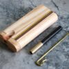 Wood Dugout and One Hitter Pipe