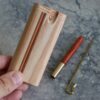 Wood Dugout and One Hitter Pipe