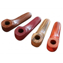 3.5″ Exotic Wood Pipe-B46-American Handcrafted Smoking Pipe