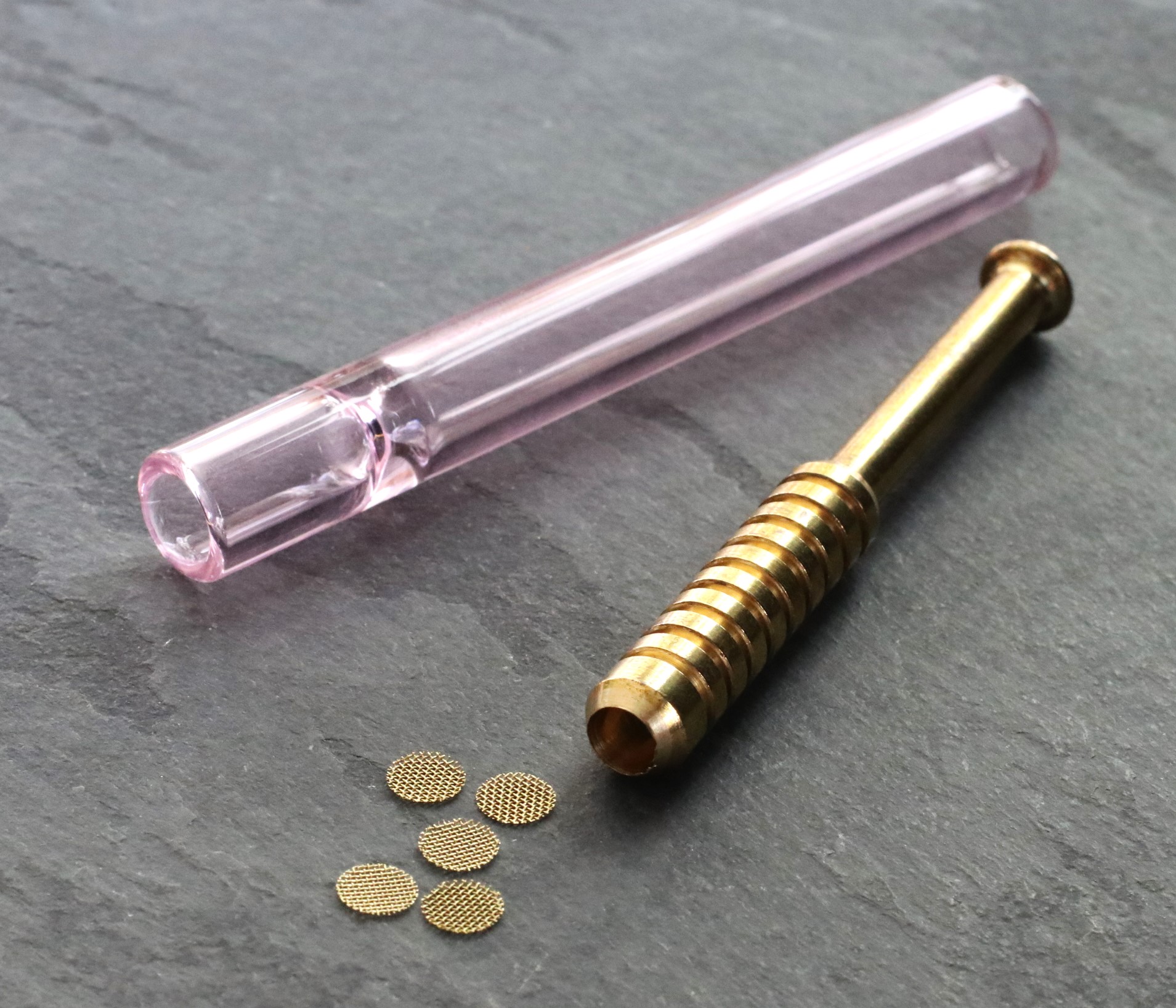 .25" Brass Screens for Pipes