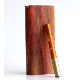 One of a Kind Mahogany Wood Dugout & One Hitter