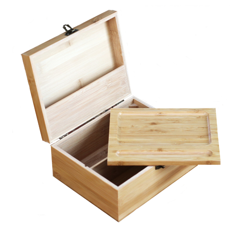 Treasure Box-9 x 7 Wood Compartment Box