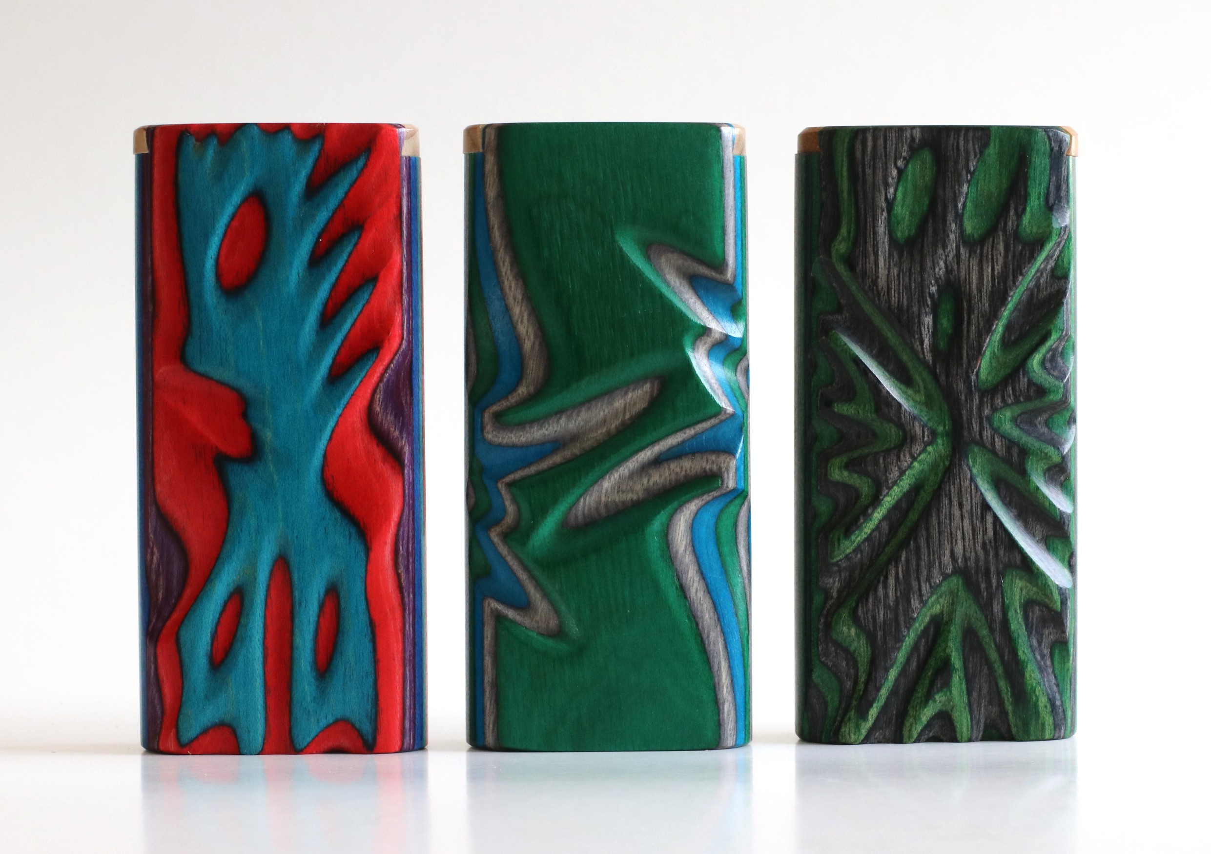 Etched Rainbow Wood Dugout