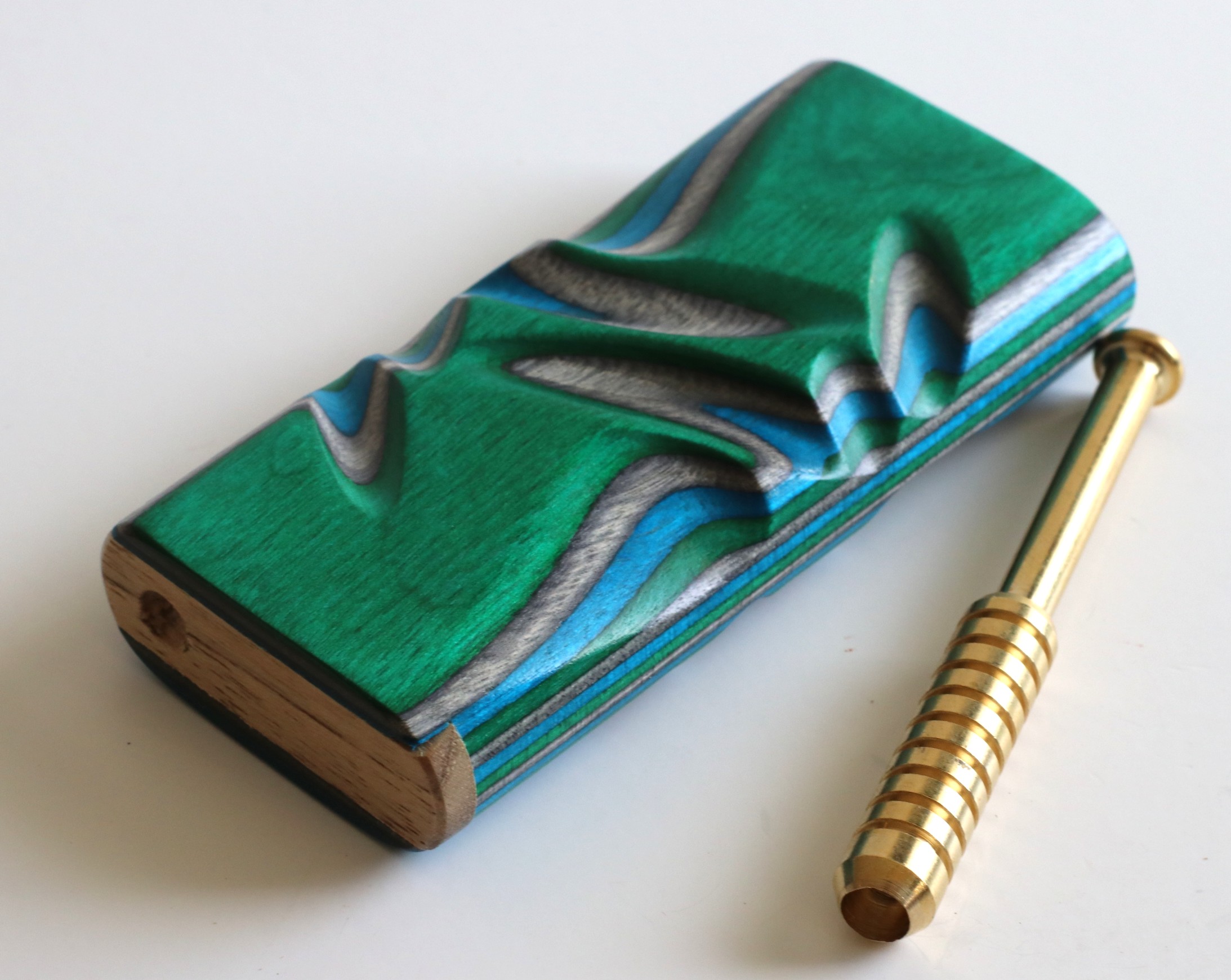 Etched Rainbow Wood Dugout