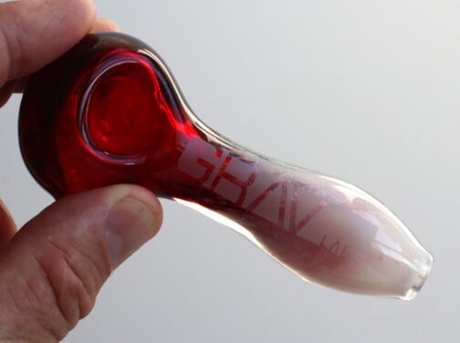 Glass Spoon Pipe by GRAV