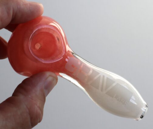Glass Spoon Pipe by GRAV