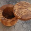 Olive Wood Storage Jar