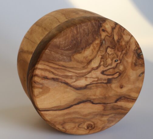 Olive Wood Storage Jar