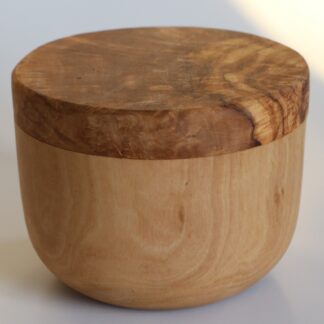 Olive Wood Storage Jar