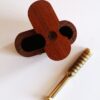 Cherry Swivel Lid Dugout