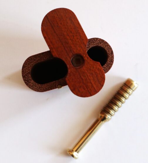 Cherry Swivel Lid Dugout