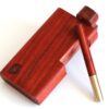 Padauk Swivel Lid Dugout