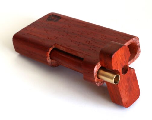 Padauk Swivel Lid Dugout