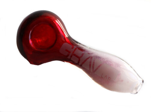 Glass Spoon Pipe by GRAV
