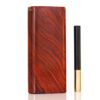 Handcrafted Cocobolo Slider Lid Dugout Behind