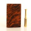One of a Kind Teak Wood Dugout & One Hitter