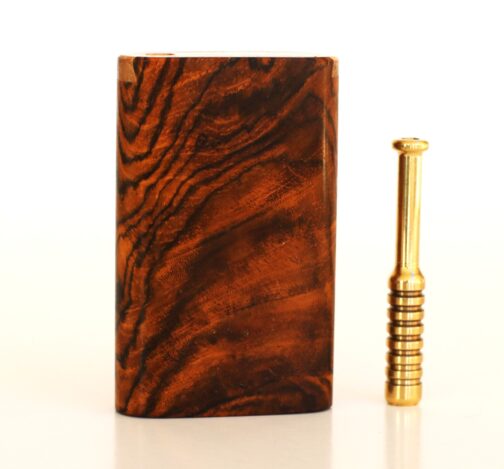 One of a Kind Teak Wood Dugout & One Hitter