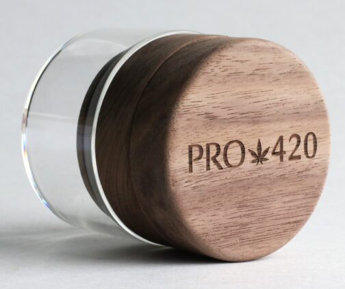 Herb Grinder and Stash Jar