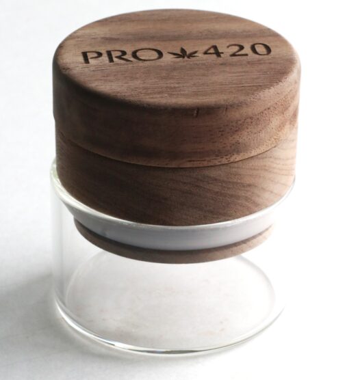 Herb Grinder and Stash Jar