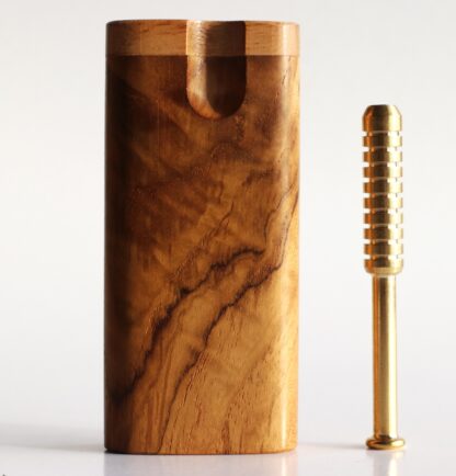 Teak Swivel Lid Dugout