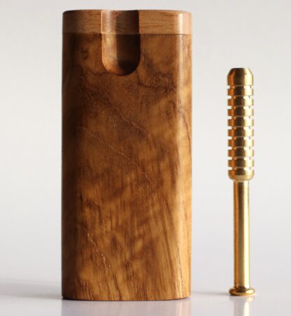 Teak Swivel Lid Dugout