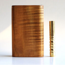 One of a Kind Teak Wood Dugout & One Hitter