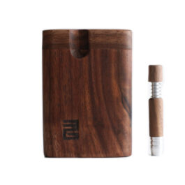 3″ Black Walnut Dugout & Spring Loaded Walnut One Hitter-Perfect Match