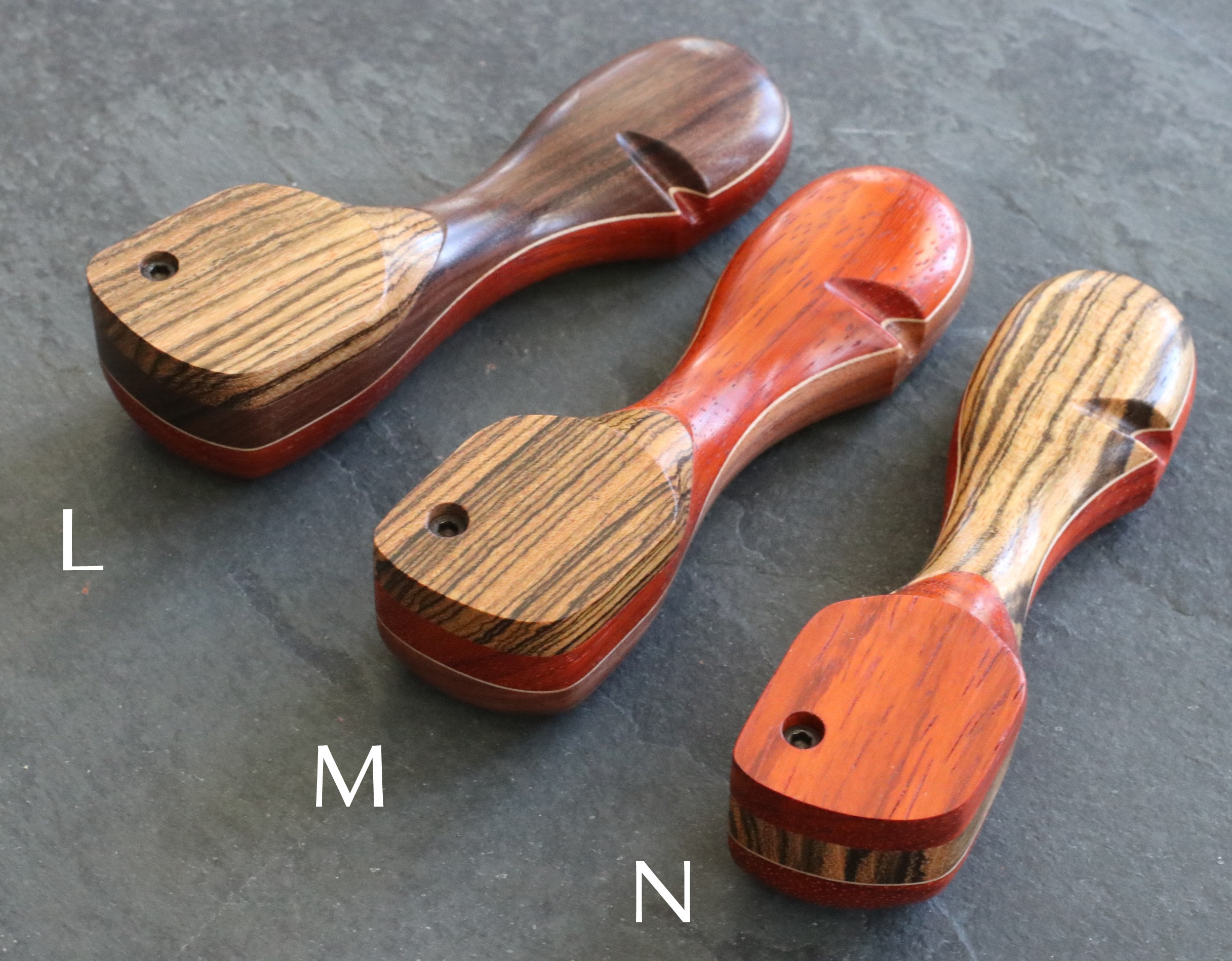 Handcrafted Wood Pipes with Swivel Lids