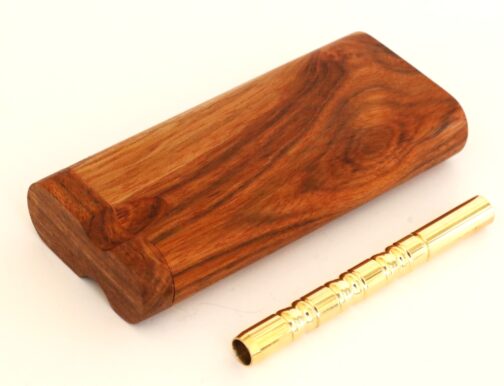 Swivel Lid Caribbean Rosewood Dugout