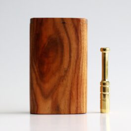 One of a Kind Teak Wood Dugout & One Hitter