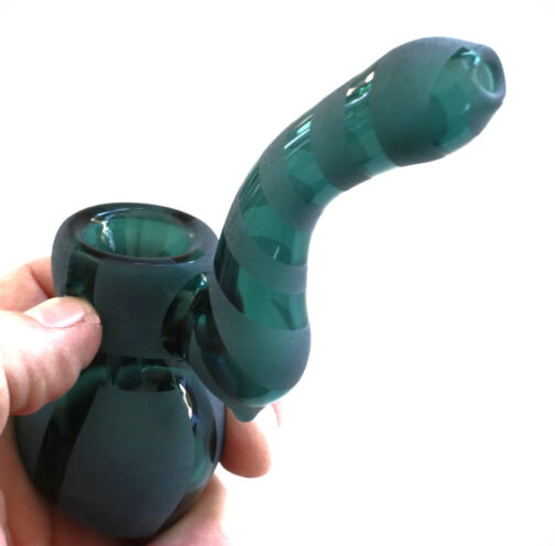 6" Glass Bubbler-Smoking Pipe