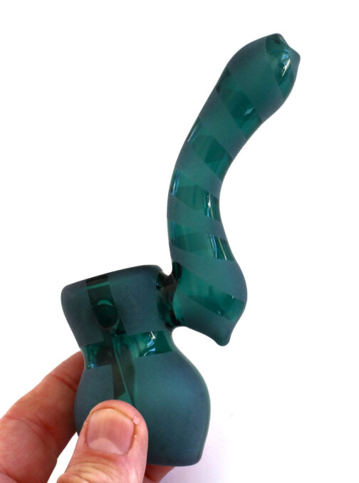 6" Glass Bubbler-Smoking Pipe