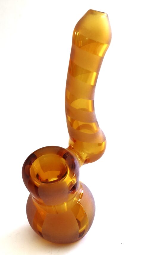6" Glass Bubbler-Smoking Pipe