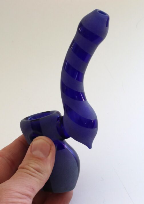 6" Glass Bubbler-Smoking Pipe