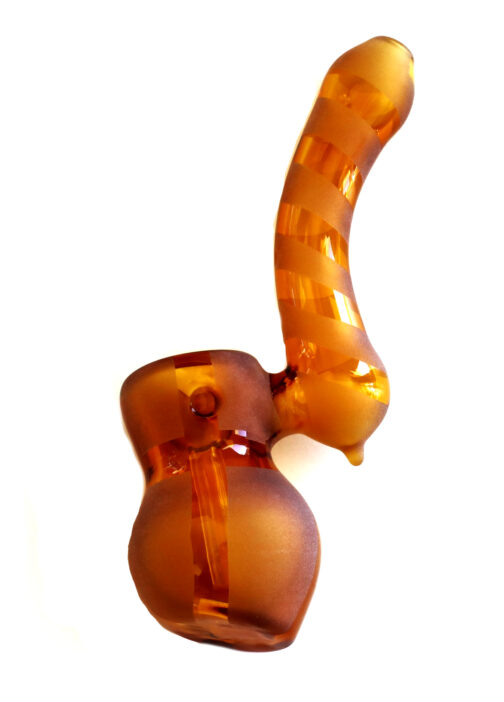 6" Glass Bubbler-Smoking Pipe