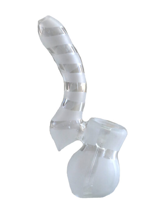 6" Glass Bubbler-Smoking Pipe
